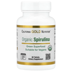 Органічна спіруліна California Gold Nutrition (Spirulina)