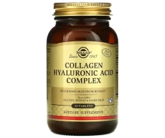 Колаген та Гіалуронова кислота Solgar (Collagen Hyaluronic Acid Complex) 30 таблеток