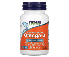 Омега-3 Now Foods підтримка серця (Omega-3 180 EPA/120 DHA)