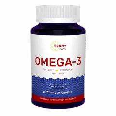 Омега-3 риб'ячий жир Sunny Caps (Omega-3 Active Powerful) 1000 мг 100 капсул